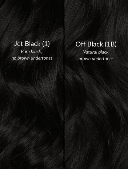 Off Black (1B) 20" Single Weft