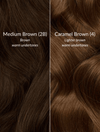 Medium Brown (2B) 20" Single Weft (backorder, late April)