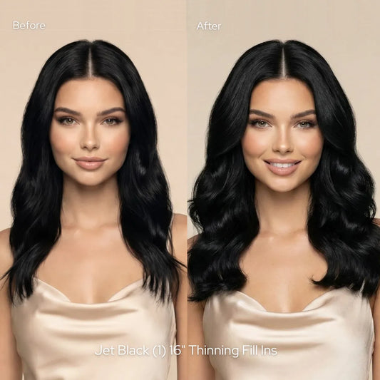 Jet Black (1) Thinning Hair Fill-Ins