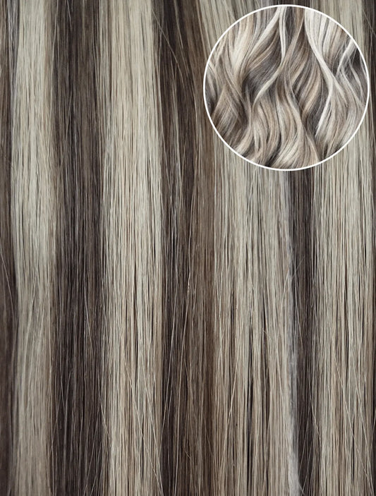 Brown/Blonde Highlights (P5/16) 20" 220g - Clip-Ins