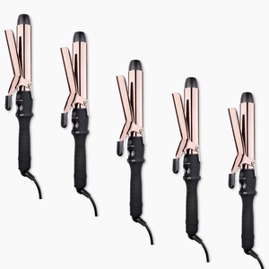 32mm (1.25") Rose Gold Curling Iron (5 Pack)