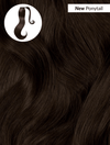 Dark Brown (2A) Ponytail