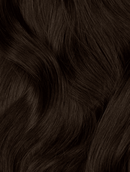 Dark Brown (2A) 20" Single Weft