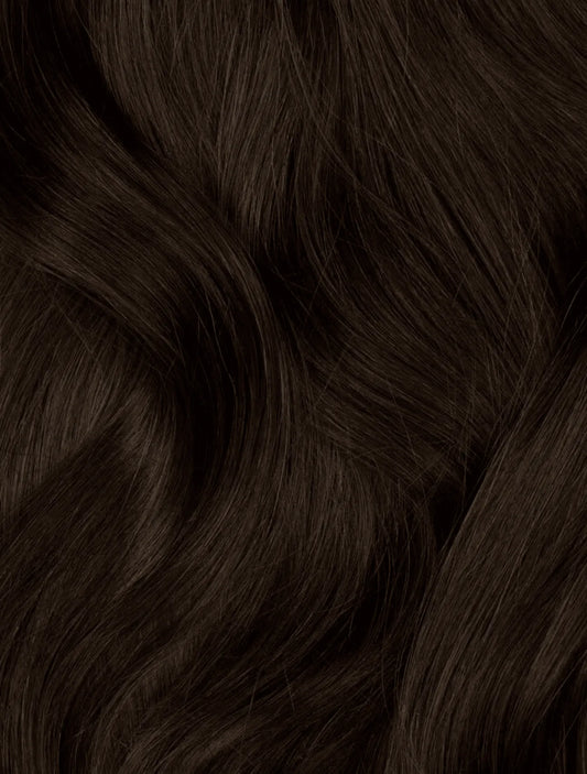 Dark Brown (2A) 20" 220g - Clip-Ins
