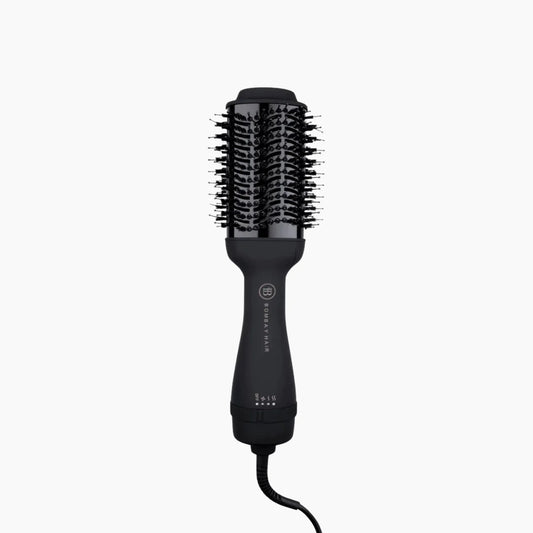black hair dryer brush