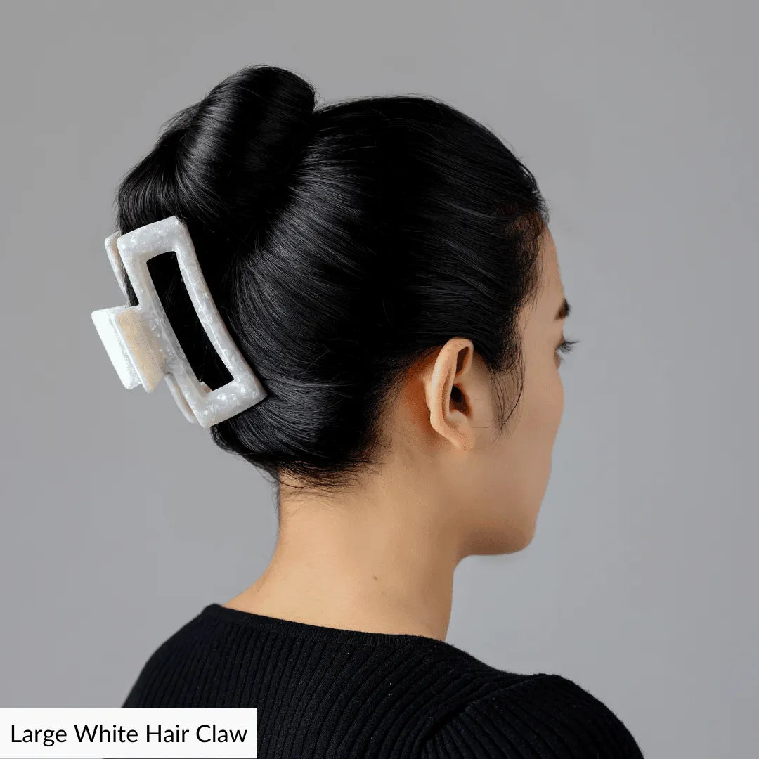 Large White Hair Claw