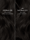 Soft Black (1C) 20" Single Weft