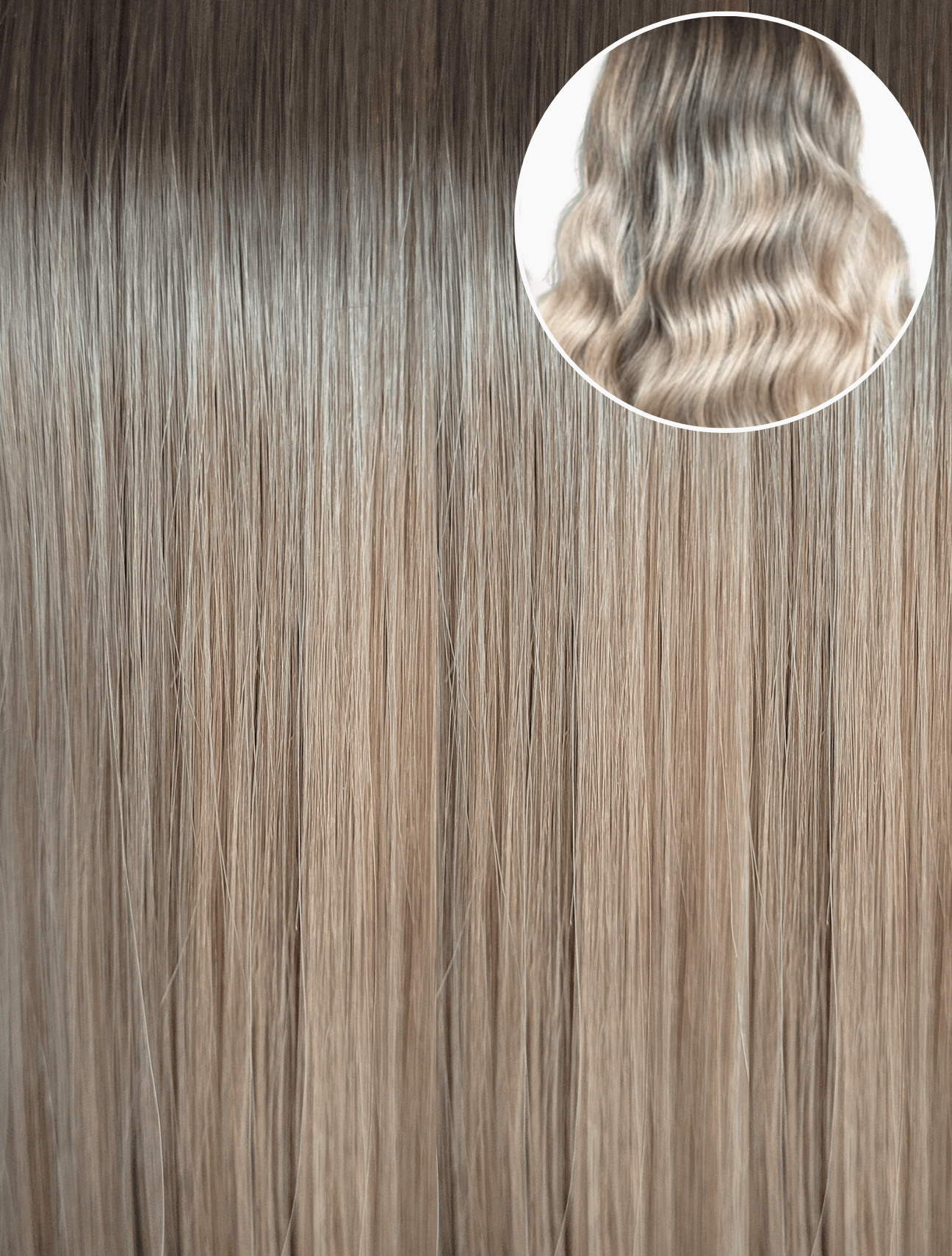 Ombre - Beige Blonde (T2/5A) Genius Weft 22" 55g