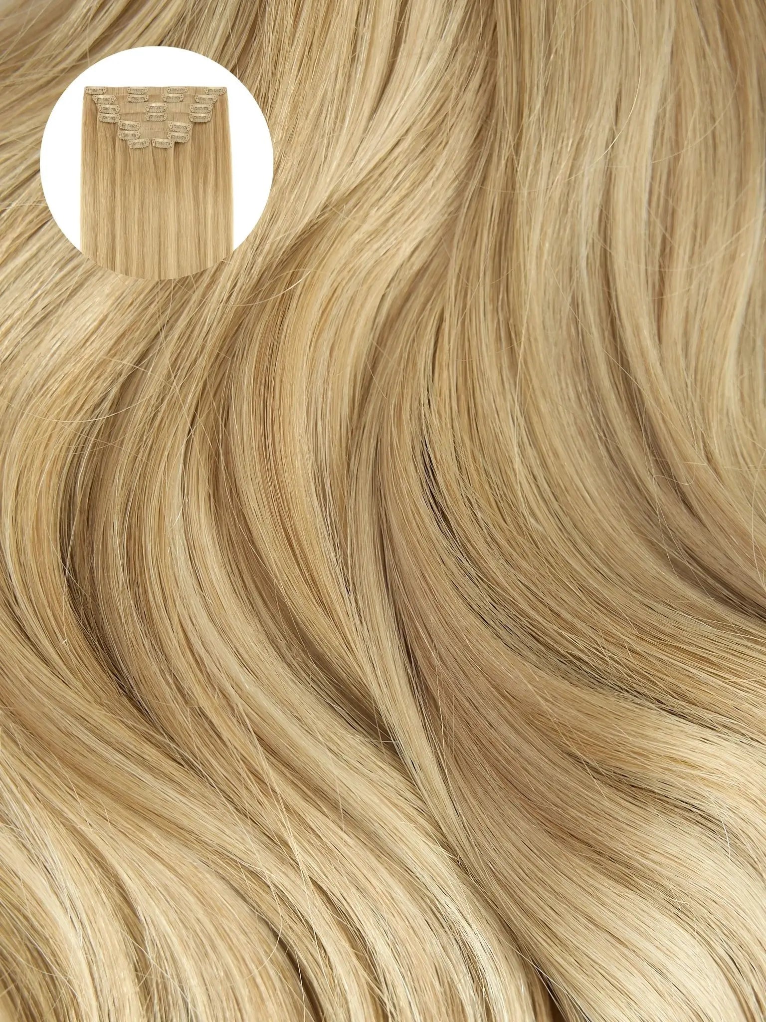 Warm Platinum Blonde Highlights (P18/613)