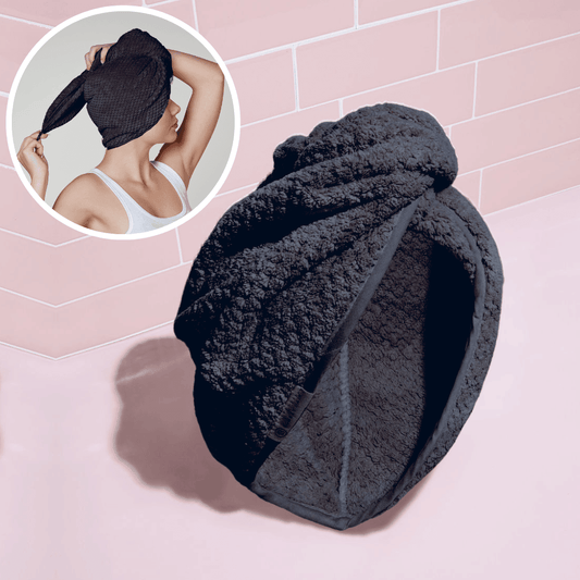 Hair Drying Towel (Charcoal)