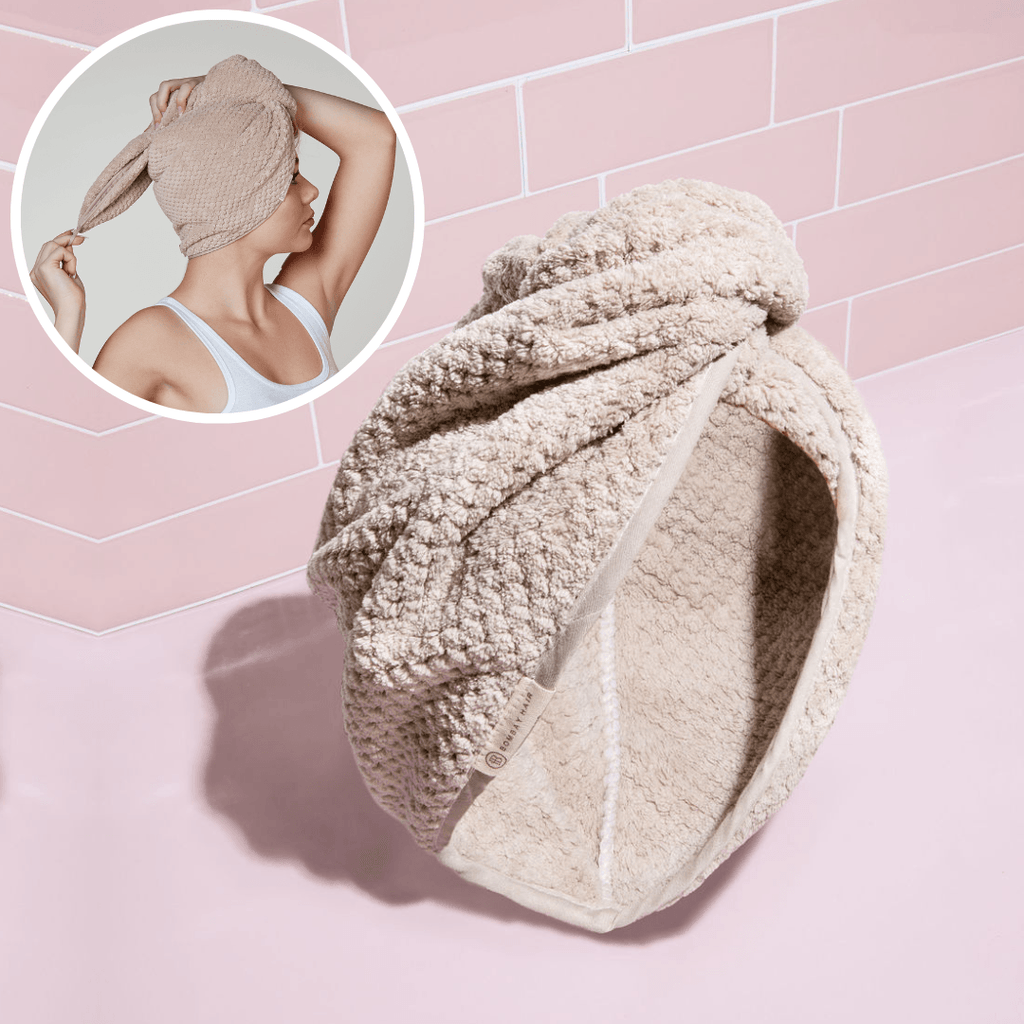 Hair Drying Towel (Sand)