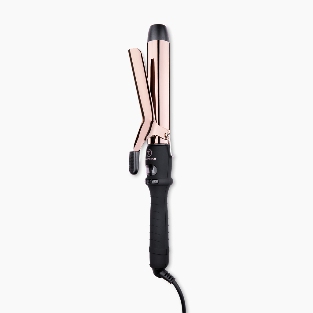 32mm (1.25") Rose Gold Curling Iron (with clamp)