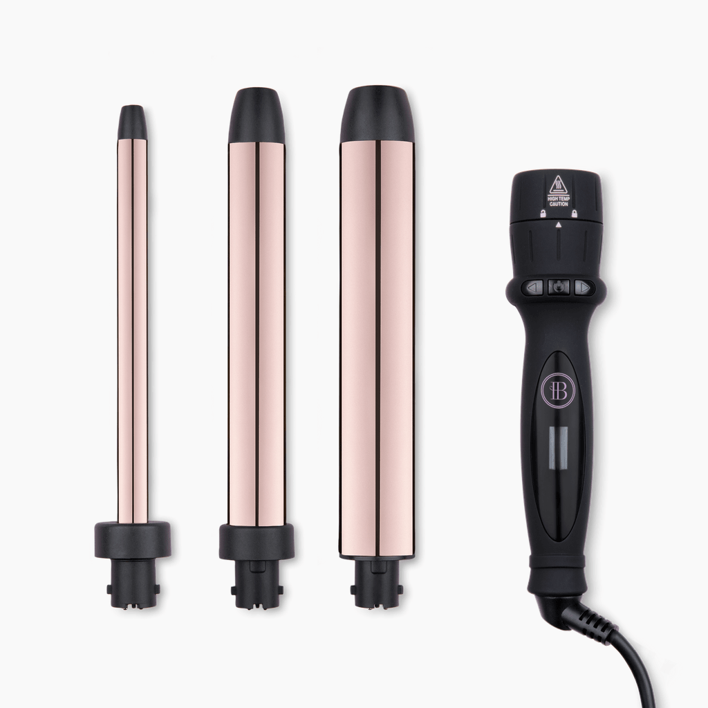 3-in-1 Curling Wand with Extended Barrels