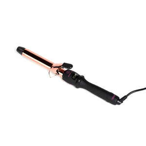 25mm Rose Gold Curling Iron With Clamp (OPEN BOX)