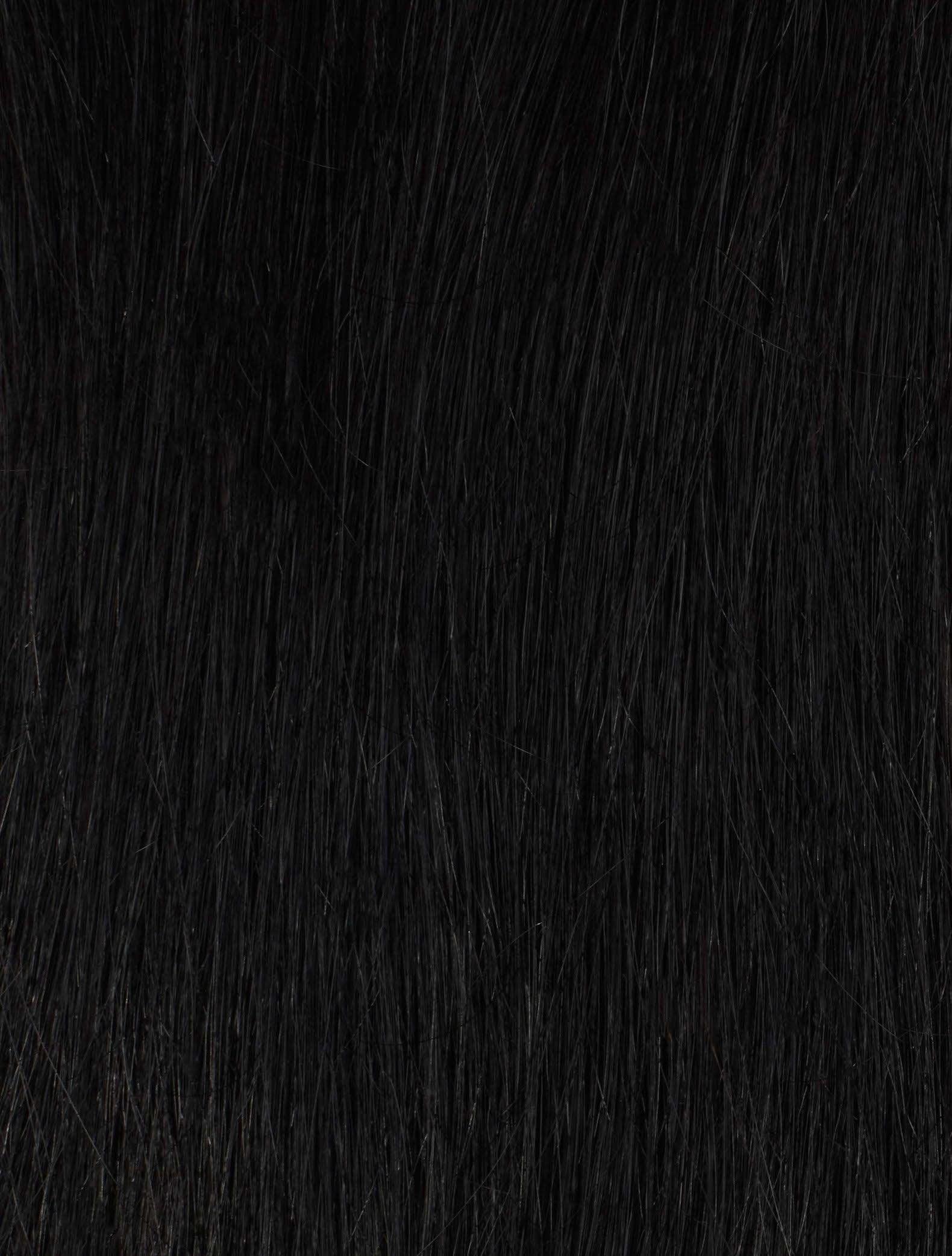 Jet Black (1) Seamless – Bombay Hair Canada