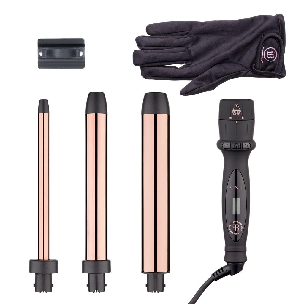3-in-1 Curling Wand with Extended Barrels (OPEN BOX)