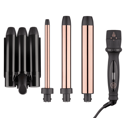 3-in-1 Curling Wand + Hair-Waver