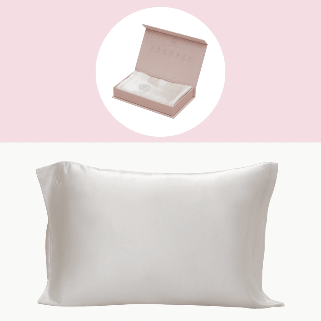 Silk Pillowcase - Queen (White) (backorder)