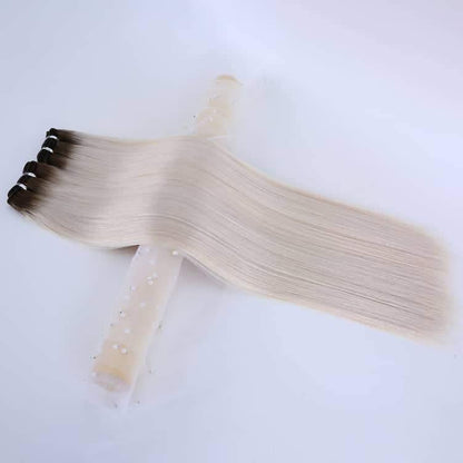 Rooted (Espresso #1C to White Blonde #60B) Invisible Tape 20" (25g)