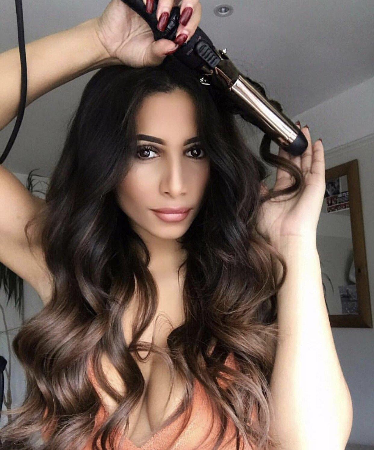 32mm Rose Gold Curling Iron (with clamp) (OPEN BOX)