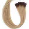 Rooted Dark Brown #2 to Dirty Blonde #19C Tape (50g)